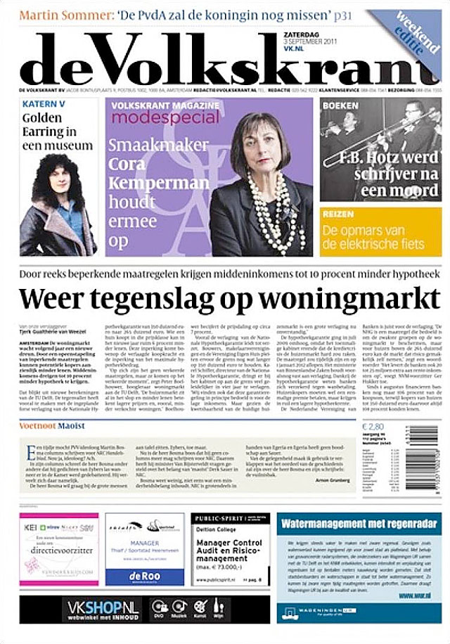 De Volkskrant 03 09 2011